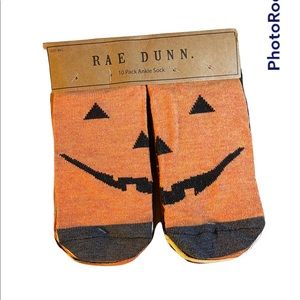 NWT Rae Dunn Kids Ankle Socks - 10 pack - size M/L